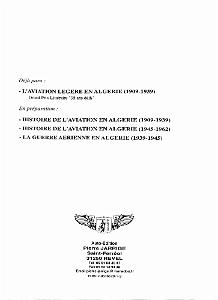 302-LE VOL A VOILE EN ALGERIE DE 1862 A 1962 PAR CHARLES RUDEL_000002